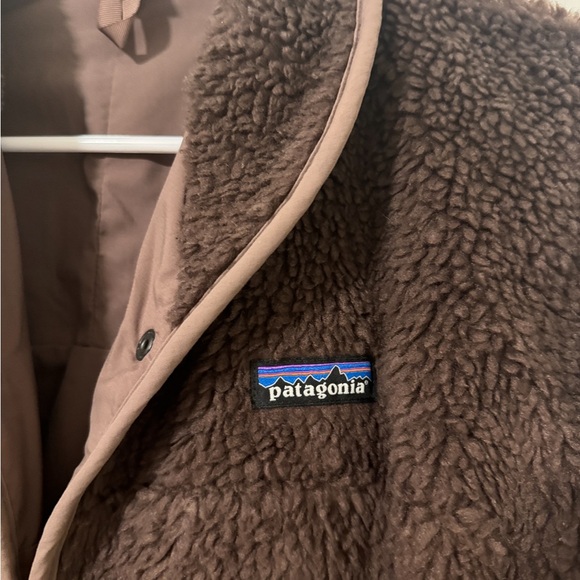 PATAGONIA Brown Fleece Jacket Size Small - Picture 2 of 6
